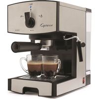Capresso - EC50 Espresso Machine with 15 bars of pressure and Milk Frother - Stainless Steel - Alternate Views