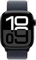 Apple Watch Series 10 (GPS+Cellular) 42mm Aluminum Case with Ink Sport Loop - Jet Black - Alternate Views