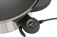 Breville - Hot Wok 6-Quart Electric Nonstick Wok - Stainless-Steel - Alternate Views
