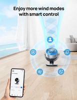 Dreo - Smart Desk Fan,Powerful 70 ft Whole Room Air Circulator Fan, 120°+90°oscillating fans with... - Alternate Views