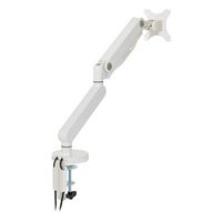 Office Star Products - Single Monitor Arm with USB - White - Alternate Views