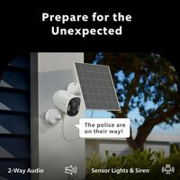 Swann - Xtreem 4K Eco Security Camera, Solar, Motion Detect, Color Night Vision, Two-Way Audio, W... - Alternate Views