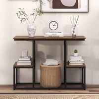 Costway - Rustic TV Console Table for 50