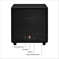 Marshall - Heston Sub 200 Subwoofer with Deep Bass and Bluetooth LE Connectivity for TV / Movies ... - Alternate Views