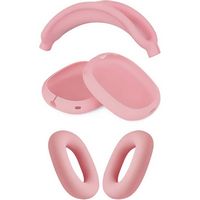 SaharaCase - Silicone Combo Kit Case for Apple AirPods Max Headphones - Pink - Alternate Views