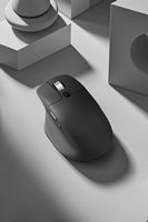 Keychron - M6 Ergonomic Wired & Wireless Laser Mouse w/ Macro Button & Fast-Scrolling Metal Wheel... - Alternate Views