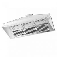 ZLINE - 46 inches - Externally Vented - Range Hood Insert - Stainless Steel - Alternate Views