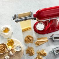 KitchenAid - 3-Piece Pasta Roller & Cutter Set and Fresh Prep Slicer/Shredder Attachment - KSMVSP... - Alternate Views