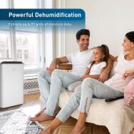Friedrich - 13000 BTU (8000 DOE) 700 Sq. Ft Portable Air Conditioner Cool Only Wifi Enabled - White - Alternate Views