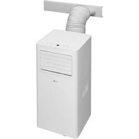 LG - 250 Sq. Ft. Portable Air Conditioner 6,000 BTU - White - Alternate Views