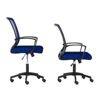 CorLiving - Workspace Mesh Back Office Chair - Blue - Alternate Views