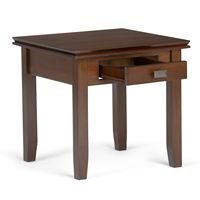 Simpli Home - Artisan End Table - Russet Brown - Alternate Views