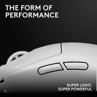 Logitech - G PRO X SUPERLIGHT 2 LIGHTSPEED Lightweight Wireless Optical HERO 2 Sensor 44 000 DPI ... - Alternate Views