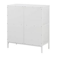 OSP Home Furnishings - Ace 4 Cube Storage/Bookcase - White - Alternate Views