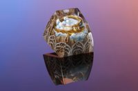 DROP - The Lord of the Rings Elven Rings of Power Artisan Keycap - Vilya - Alternate Views