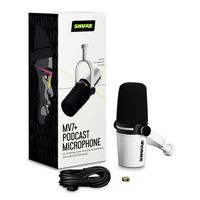 Shure - MV7+ USB-C/XLR Dynamic Podcast Microphone - Alternate Views
