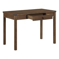 OSP Home Furnishings - Victor Writing Desk - Brown Oak - Alternate Views