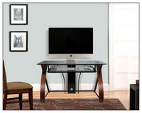 Twin Star Home - Computer Desk with Keyboard Tray - Espresso - Alternate Views