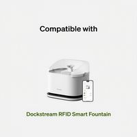 PETLIBRO - Dockstream RFID Smart Fountain Replacement Filters(8 Pack) - White - Alternate Views