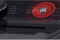 LG - 5.0 Cu. Ft. High-Efficiency Smart Top Load Washer with Easy Unload - Platinum Black - Alternate Views