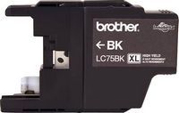 Brother - LC75BK XL High-Yield Ink Cartridge - Black - Alternate Views