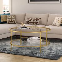 Camden&Wells - Laurita Coffee Table - Brass - Alternate Views