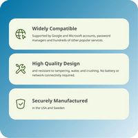 Yubico - Security Key C NFC - Two-Factor Authentication Security Key, Connect via USB-C or NFC, F... - Alternate Views