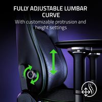 Razer - Iskur V2 Gaming Chair - Black - Alternate Views