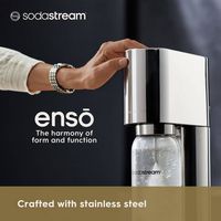 SodaStream - SodaStream® Enso™ Sparkling Water Maker Starter Kit - Silver - Alternate Views