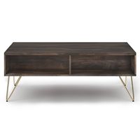 Simpli Home - Hunter Lift Top Coffee Table - Ebony - Alternate Views