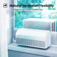 Hisense - 12,000 BTU UltraSlim Window Air Conditioner with Inverter Technology & Easy Installatio... - Alternate Views
