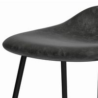 Simpli Home - Dafney Counter Height Stool (Set of 2) - Distressed Charcoal Grey - Alternate Views
