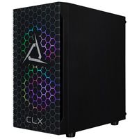 CLX - SET Gaming Desktop - AMD Ryzen 5 8600G - 16GB DDR5 Memory - Radeon 760M Integrated - 500GB ... - Alternate Views