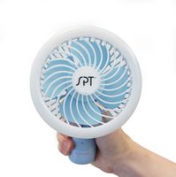 Sunpentown - Personal Hand-Held Fan - Blue - Alternate Views