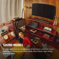 Marshall - Heston 60 Soundbar with Dolby Atmos Immersive Sound for TV / Movies / Music - Black - Alternate Views