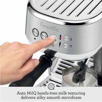 Breville - the Bambino Plus Espresso Machine with 15 bars of pressure and Milk Frother - Stainles... - Alternate Views