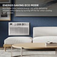 TCL - 450 Sq. Ft. 10,000 BTU Smart 230V Through-the-Wall Air Conditioner with Wi-Fi and Remote - ... - Alternate Views