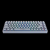 Higround - Basecamp 75+ 75% Wired Mechanical Lubed TTC Milky Switch Gaming Keyboard with RGB Back... - Alternate Views