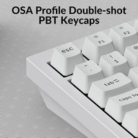 Keychron - Q1 75% Custom Wired RGB Mechanical Keyboard with Programmable QMK/VIA Hot-Swappable Br... - Alternate Views