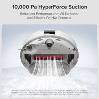 Roborock - Qrevo Series Robot Vacuum & Mop with Multifunctional Dock, 10,000Pa Suction, Anti-Tang... - Alternate Views