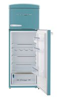 Unique Appliances - Classic Retro 7.5cu.ft Compact Top Freezer Refrigerator - Ocean Mist Turquoise - Alternate Views