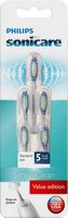 Philips Sonicare - Simply Clean Brush Heads (5-Pack) - White - Alternate Views