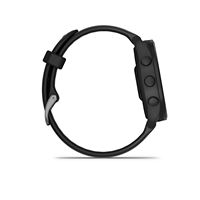 Garmin - Forerunner 165 GPS Smartwatch 43 mm Fiber-Reinforced Polymer - Black/Slate Gray - Alternate Views