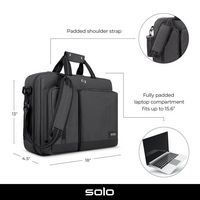 Solo New York - Duane Hybrid Briefcase Backpack for 15.6