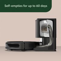 iRobot - Roomba Vac 2 Essential robot vacuum + AutoEmpty dock (Q0520) - Black - Alternate Views