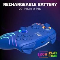 PDP - Afterglow™ Wave Wireless Pro Controller with Motion for Nintendo Switch™, and Nintendo Swit... - Alternate Views