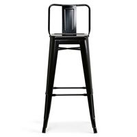 Simpli Home - Rayne Metal Bar Stool (Set of 4) - Black - Alternate Views