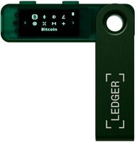 Ledger - Nano S Plus Crypto Hardware Wallet - Emerald Green - Alternate Views