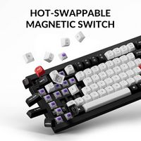 Keychron - Q1HE 75% Custom Wireless RGB Mechanical Keyboard with Progrmmable QMK/VIA Hot-Swappabl... - Alternate Views