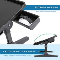 LapGear - Adjustable LapTop Bed Desk (Fits up to 15